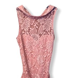 Material Girl XS rose bodysuit